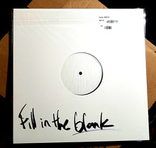 KEV BROWN "FILL IN THE BLANK" autograghed VINYL TEST PRESS
